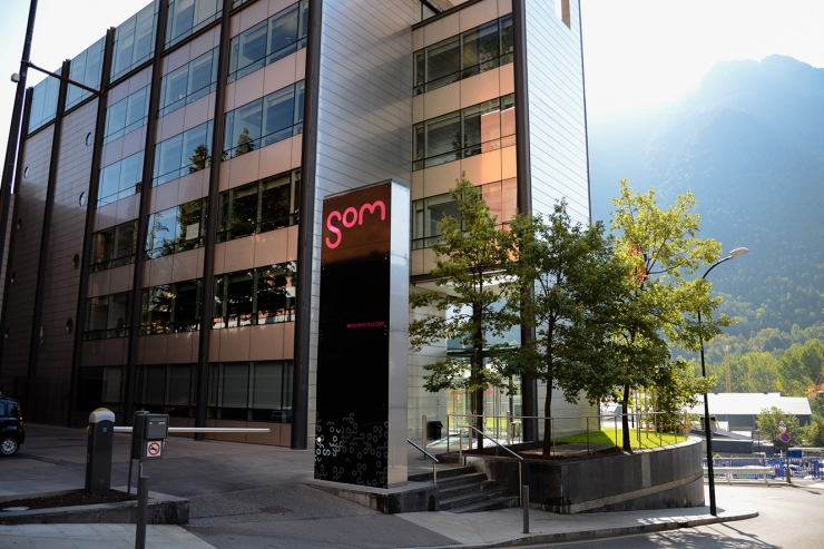 Seu d'Andorra Telecom a Santa Coloma.